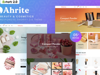Ahrite - Beauty & Cosmetics Shopify 2.0 Theme
