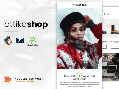 Attika - E-commerce Responsive Email Template