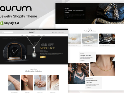 Aurum - Jewelry Shopify Theme
