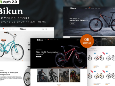 Bikun - Bicycles Store Shopify 2.0 Theme