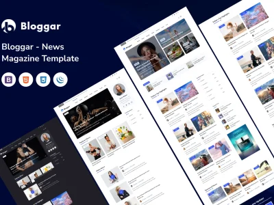 Bloggar - News Magazine Template
