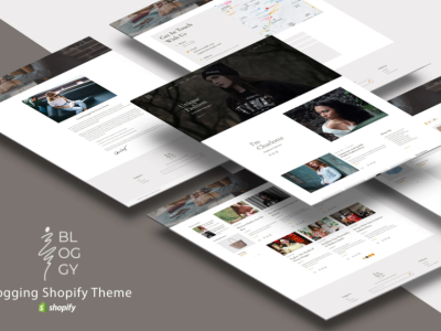 Bloggy - Blog Shop Shopify Theme