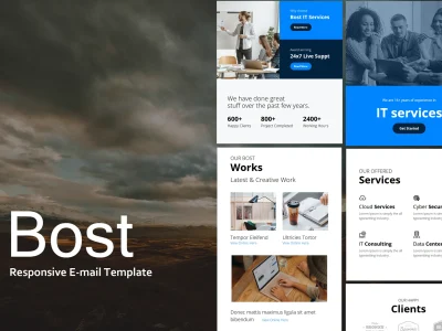 Bost Mail - Responsive E-mail Template