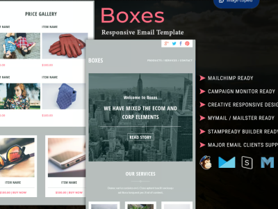 Boxes - Multipurpose Responsive Email Template