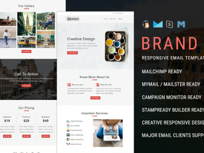 Brand - Multipurpose Responsive Email Template