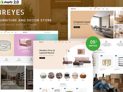 Breyes - Furniture Store Shopify 2.0 Theme