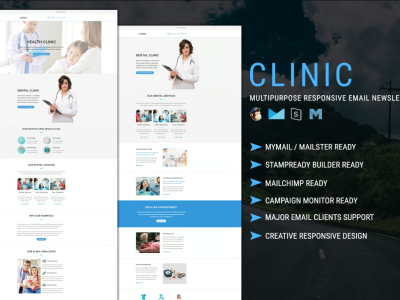 CLINIC - Multipurpose Responsive Email Template
