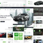Car Rental Website Template with RTL - Rentaly