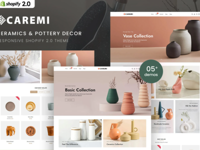 Caremi - Ceramics & Pottery Decor Shopify Theme