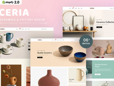Ceria - Ceramics & Pottery Decor Shopify 2.0 Theme
