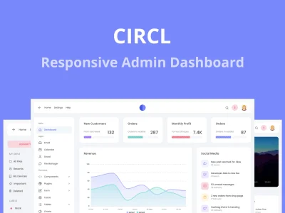 Circl - Responsive Admin Dashboard Template