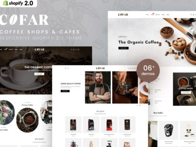 Cofar - Coffee Shops & Cafes Shopify 2.0 Theme