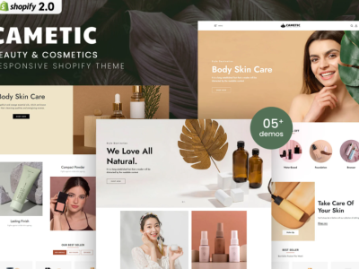 Cametic - Beauty & Cosmetics Shopify 2.0 Theme