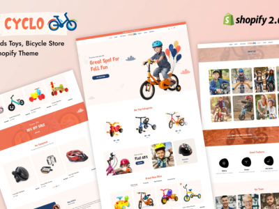 Cyclo - Shopify Kids Toys, Bicycle Store Theme