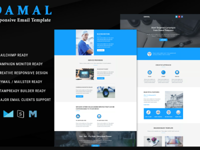 DAMAL - Multipurpose Responsive Email Template
