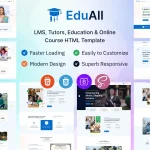 EduAll - LMS Tutors Education & Online Course HTML