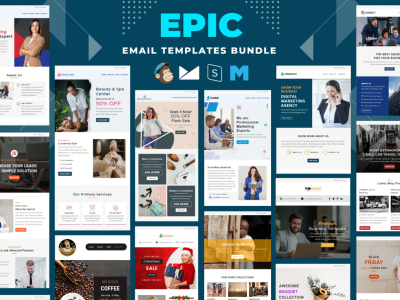 Epic - Multi-Concept Email Templates Bundle