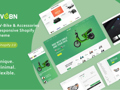 Evobn - EV-Bike & Accessories Responsive Theme