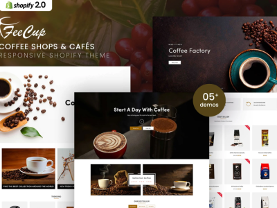 FeeCup - Coffee Shops and Cafés Shopify Theme