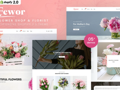 Fewor - Flower Shop & Florist Shopify 2.0 Theme