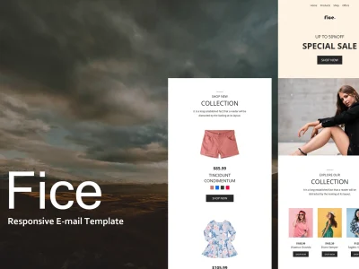 Fice - Ecommerce Responsive E-mail Template