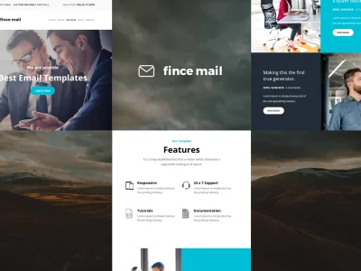 Fince Mail - Responsive E-mail Template