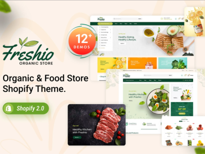 Freshio - Organic & Food Store Shopify Theme
