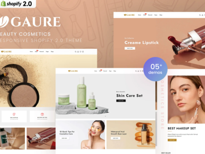 Gaure - Beauty & Cosmetics Shopify 2.0 Theme