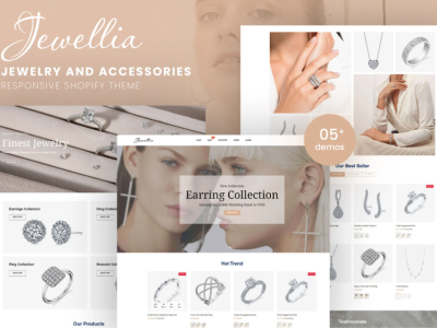 Jewellia - Jewelry & Accessories Shopify Theme