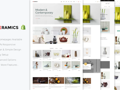 Jms Ceramics - Responsive Shopify Theme