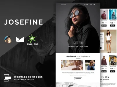 Josefine - E-commerce Responsive Email Template