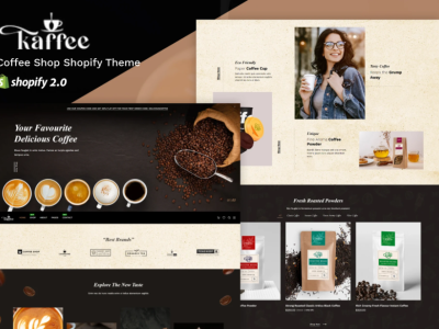 Kaffe - Coffee Shop Shopify Theme