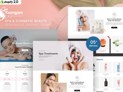 Keangam - Spa & Cosmetic Beauty Shopify Theme