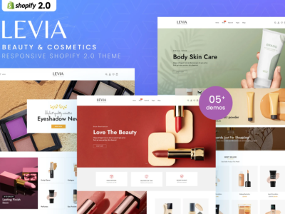 Levia - Beauty & Cosmetics Shopify 2.0 Theme