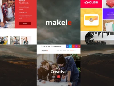 Makeie - 30+ Modules E-mail Templates