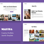 Martha | Creative Portfolio Joomla 4 Template
