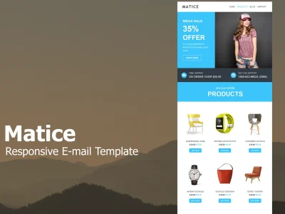 Matice - Responsive E-mail Template