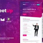 MeetUp - Event / Conference Responsive Email