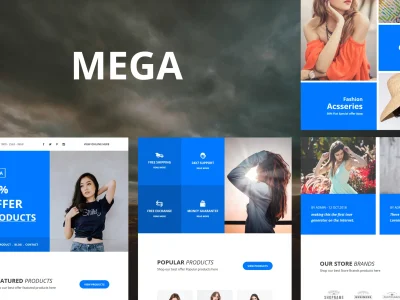 Mega - 35+ Modules E-mail Templates