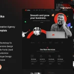 Meika – Creative Agency HTML Template
