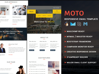 Moto - Multipurpose Responsive Email Template