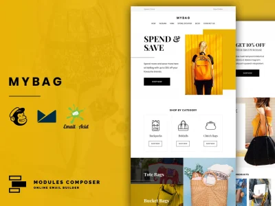 MyBag - E-commerce Responsive Email Template