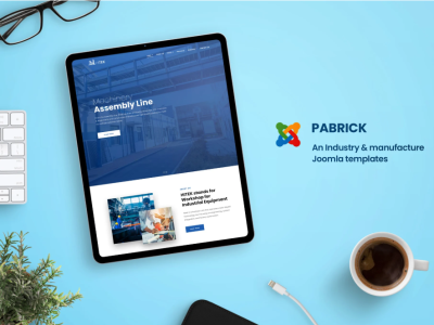 Pabrick - Industry & Manufacture Joomla 4 Template