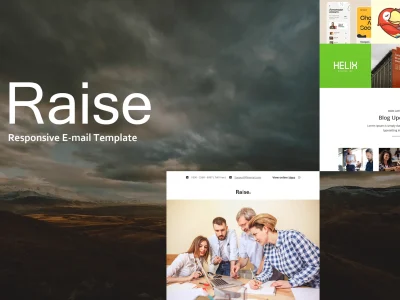 Raise Mail - Responsive E-mail Template