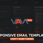 Responsive Email Templates for eCommerce WebSite