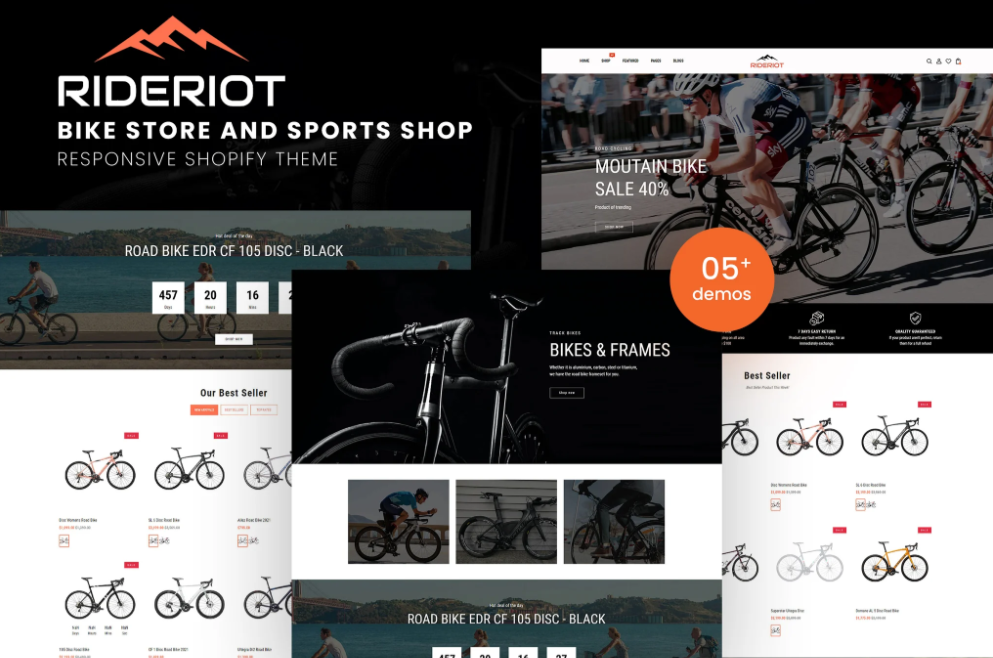 Rideriot - Bike Store Responsive Shopify Theme