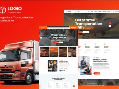 Logio - Logistics & Transportation Elementor Template Kit