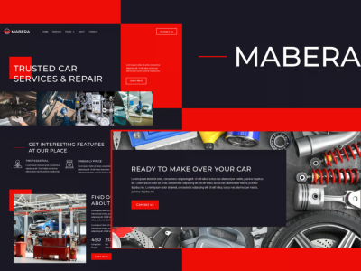 Mabera - Car Service & Repair Elementor Template Kit