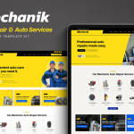 Mechanik - Car Repair & Auto Services Elementor Template Kit