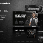 Iron Horse – Custom Motorcycle Builder Elementor Template Kit